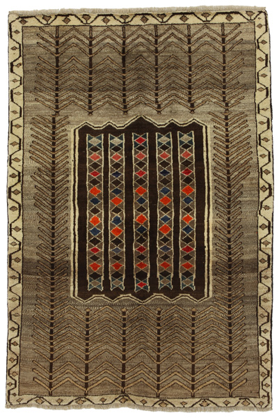 Gabbeh - Qashqai Persian Carpet 203x136