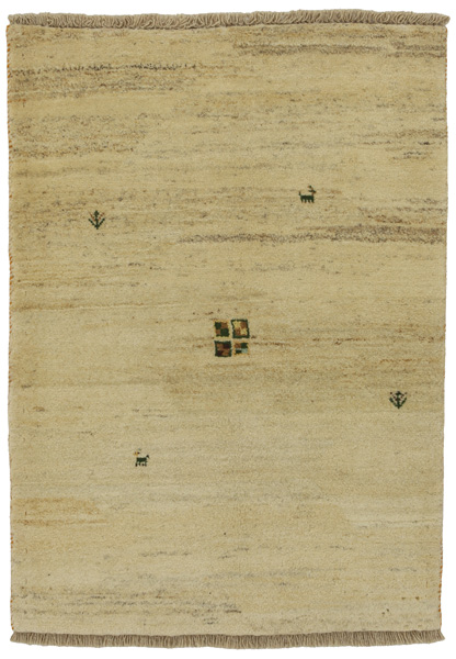Gabbeh - Qashqai Persian Carpet 142x101