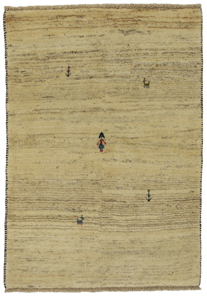 Gabbeh - Qashqai Persian Carpet 146x104