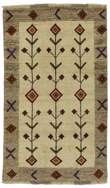 Gabbeh - Qashqai Persian Carpet 165x100
