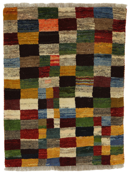 Gabbeh - Bakhtiari Persian Carpet 121x91