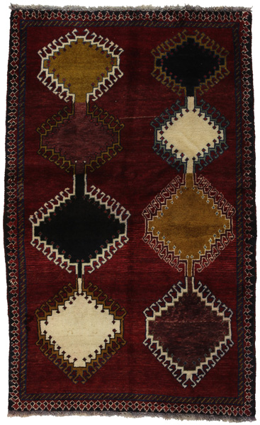 Gabbeh - Bakhtiari Persian Carpet 171x104