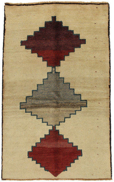 Gabbeh - Qashqai Persian Carpet 185x115