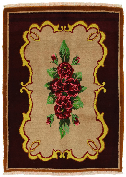 Gabbeh - Qashqai Persian Carpet 146x105