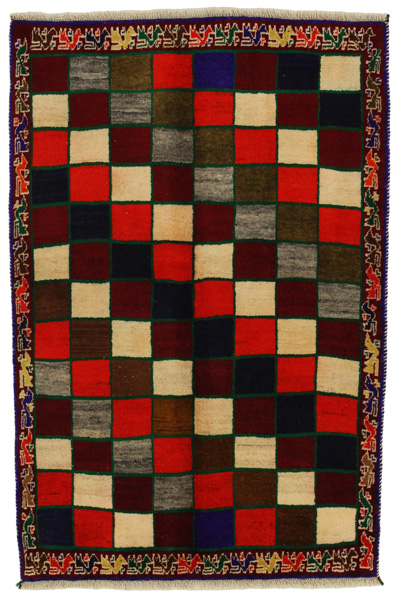 Gabbeh - Qashqai Persian Carpet 160x107