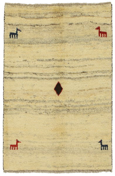 Gabbeh - Qashqai Persian Carpet 142x94