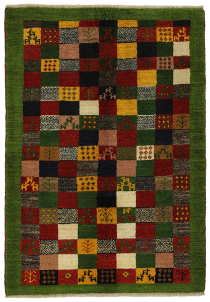 Gabbeh - Bakhtiari Persian Carpet 175x124