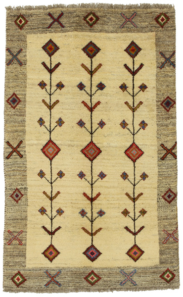 Gabbeh - Qashqai Persian Carpet 157x96