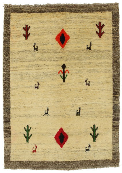 Gabbeh - Qashqai Persian Carpet 145x104