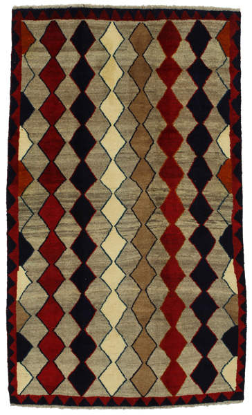 Gabbeh - Qashqai Persian Carpet 230x136
