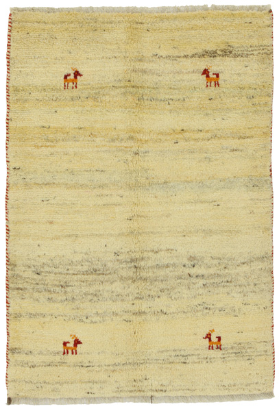 Gabbeh - Qashqai Persian Carpet 147x101