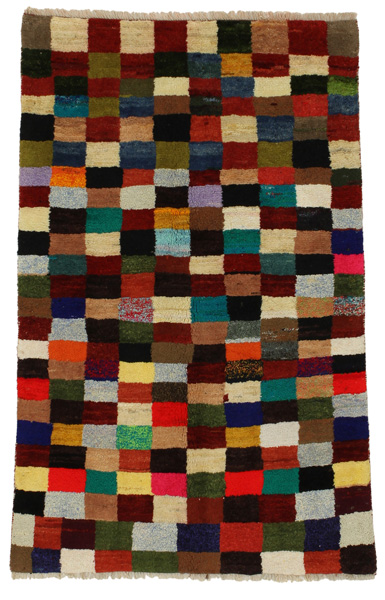Gabbeh - Bakhtiari Persian Carpet 151x93