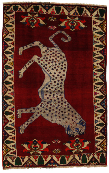 Gabbeh - Qashqai Persian Carpet 200x130
