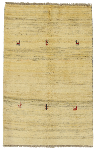 Gabbeh - Qashqai Persian Carpet 151x95