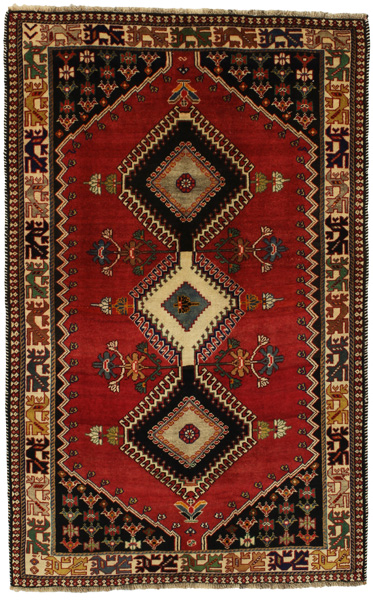 Yalameh - Qashqai Persian Carpet 211x134