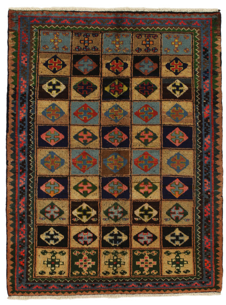 Gabbeh - Bakhtiari Persian Carpet 180x137