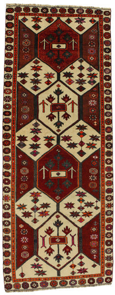 Bakhtiari - Gabbeh Persian Carpet 359x137