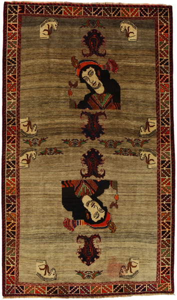 Gabbeh - Qashqai Persian Carpet 256x151
