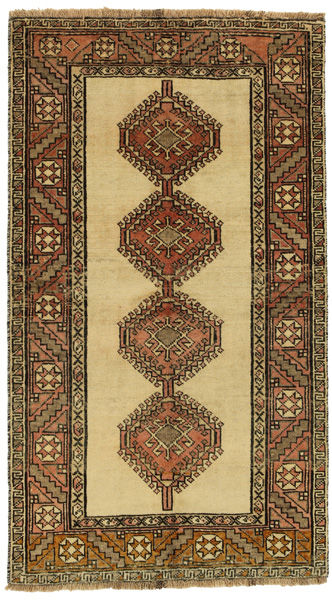 Gabbeh - Qashqai Persian Carpet 191x109