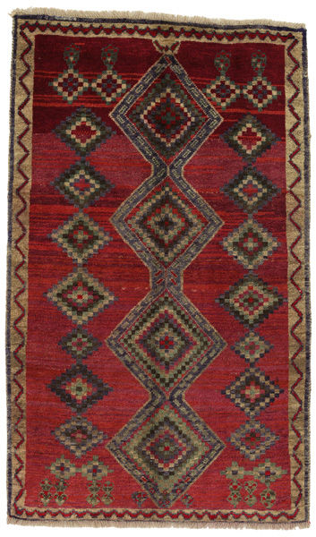 Gabbeh - Qashqai Persian Carpet 184x110