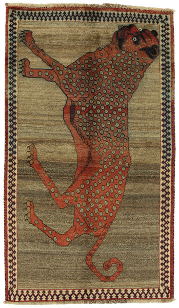 Gabbeh - Qashqai Persian Carpet 195x114