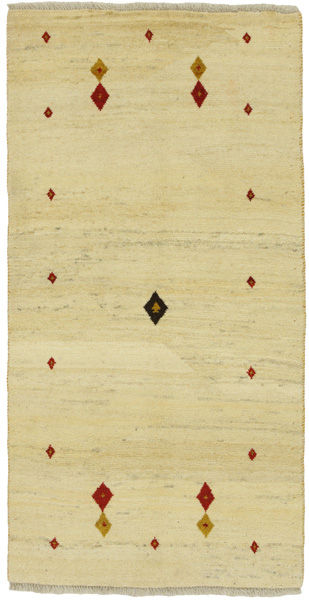 Gabbeh - Qashqai Persian Carpet 188x97