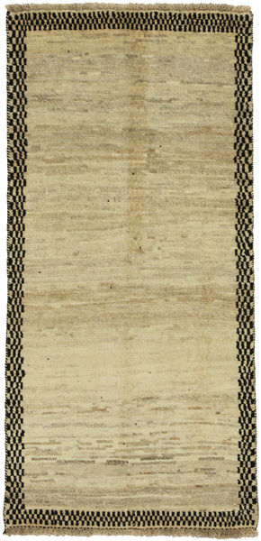 Gabbeh - Qashqai Persian Carpet 201x98