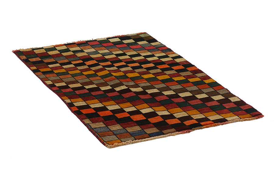 Gabbeh - old Persian Carpet 133x80 - Picture 1