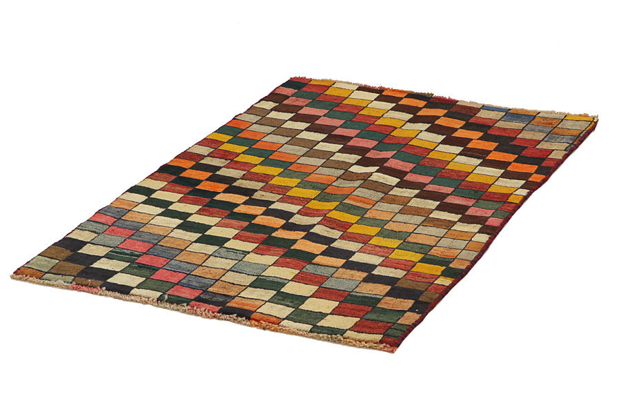 Gabbeh - old Persian Carpet 133x80 - Picture 2