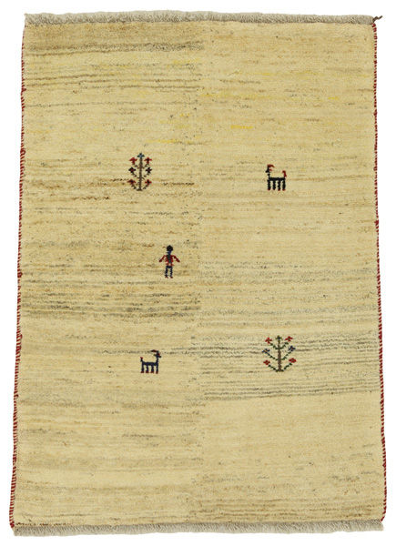 Gabbeh - Qashqai Persian Carpet 140x103