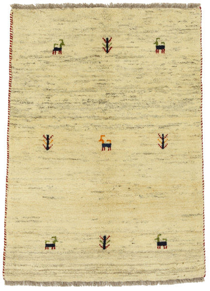 Gabbeh - Qashqai Persian Carpet 137x101