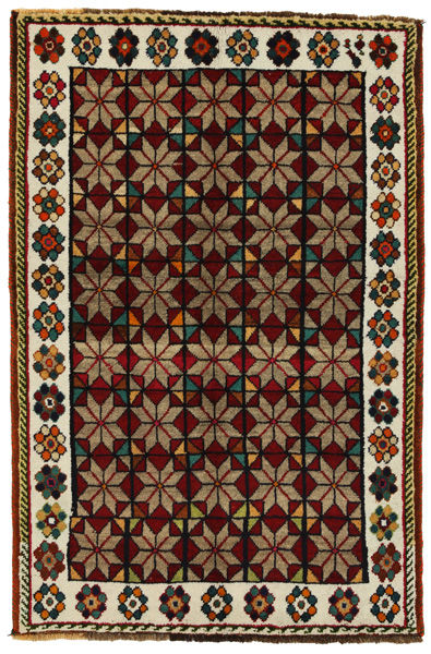 Gabbeh - Bakhtiari Persian Carpet 155x103