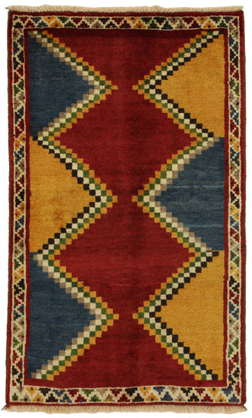Gabbeh - Qashqai Persian Carpet 139x84