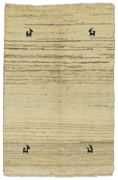 Gabbeh - Qashqai Persian Carpet 146x96