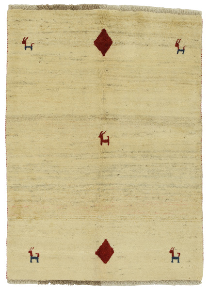 Gabbeh - Qashqai Persian Carpet 138x102