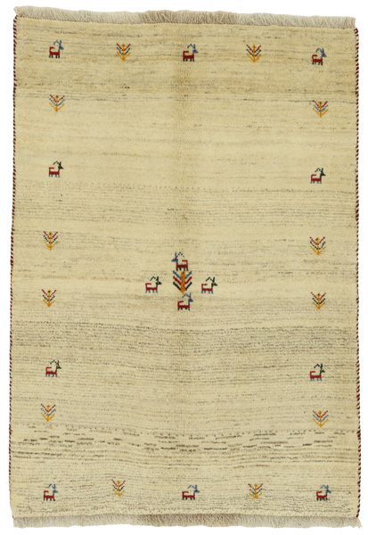 Gabbeh - Qashqai Persian Carpet 149x106