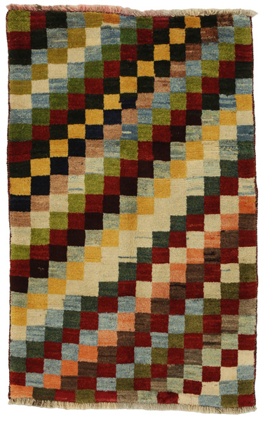 Gabbeh - Bakhtiari Persian Carpet 137x86
