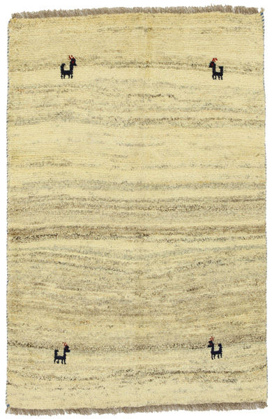 Gabbeh - Qashqai Persian Carpet 142x95