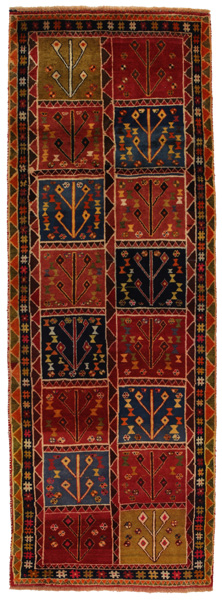 Gabbeh - Bakhtiari Persian Carpet 273x95