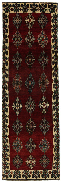 Gabbeh - Qashqai Persian Carpet 300x95