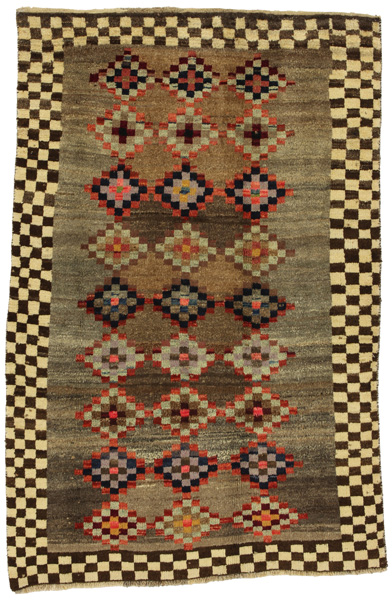 Gabbeh - Qashqai Persian Carpet 200x130