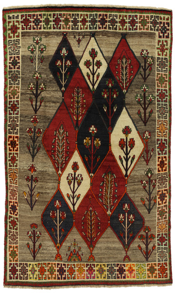 Gabbeh - Qashqai Persian Carpet 235x142