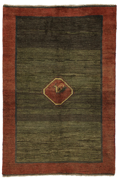 Gabbeh - Qashqai Persian Carpet 158x104