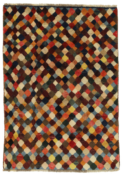 Gabbeh - Bakhtiari Persian Carpet 143x99