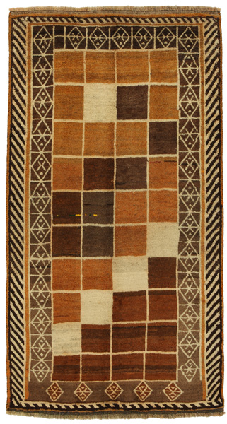 Gabbeh - Bakhtiari Persian Carpet 234x123