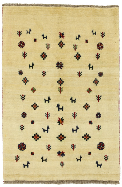 Gabbeh - Qashqai Persian Carpet 160x105