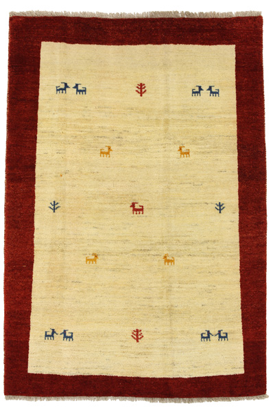 Gabbeh - Qashqai Persian Carpet 188x124