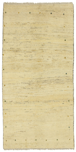 Gabbeh - Qashqai Persian Carpet 194x93