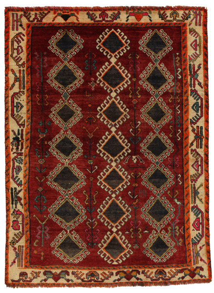 Gabbeh - Qashqai Persian Carpet 191x141