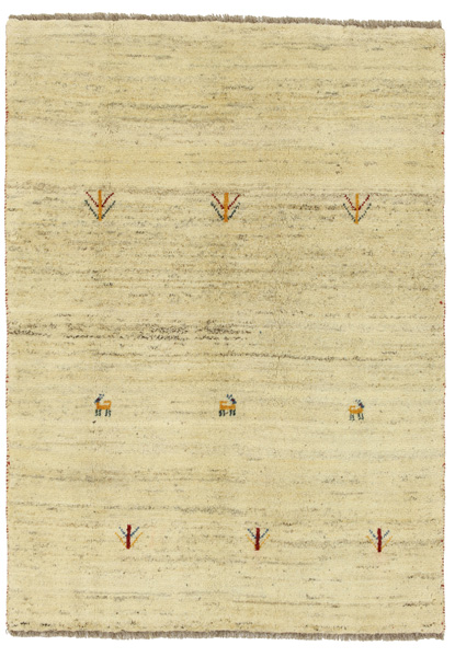 Gabbeh - Qashqai Persian Carpet 198x140